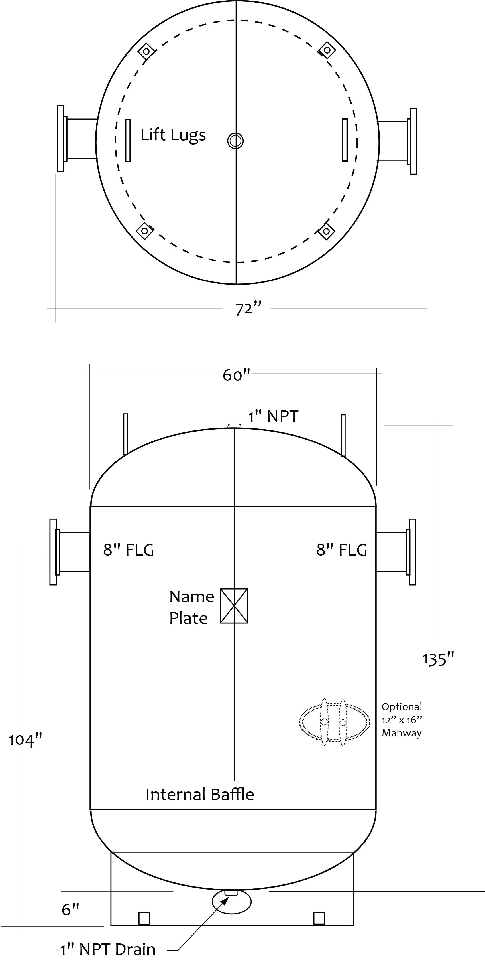 CBT-60-135 - Niles Steel Tank