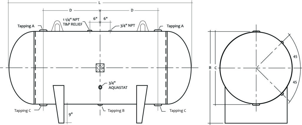 Bare - Niles Steel Tank